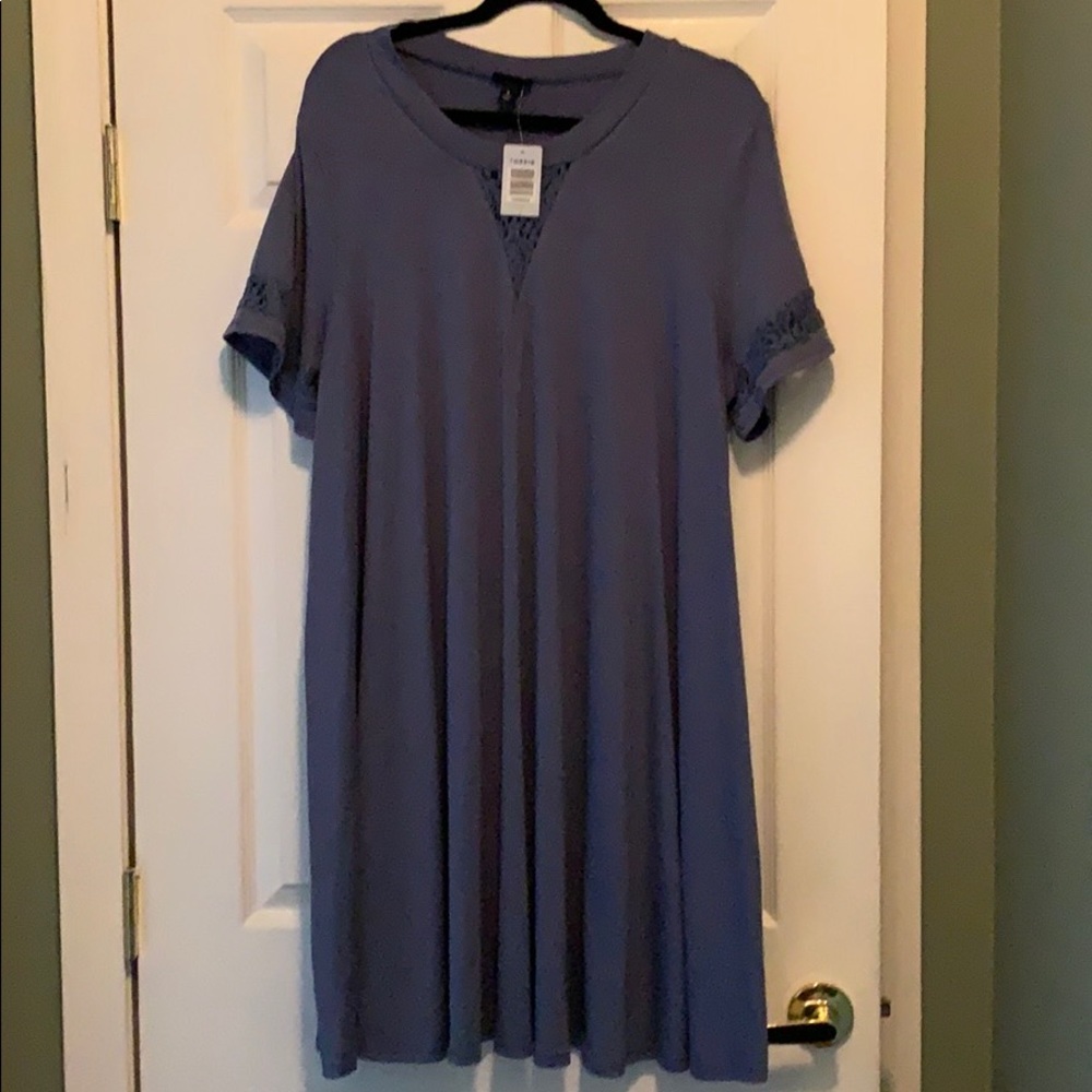 NWT Torrid Periwinkle Swift Dress